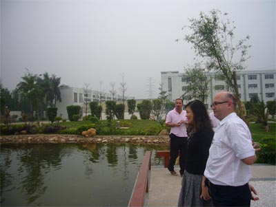 德國客商參觀mk体育-MKsports官网工業園